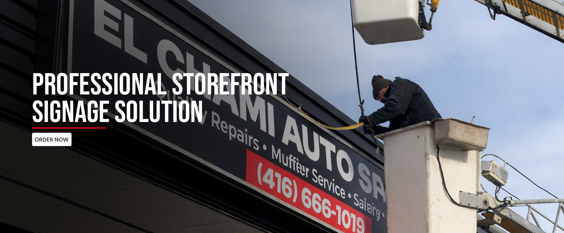 Storefront Sign For Your Business Needs