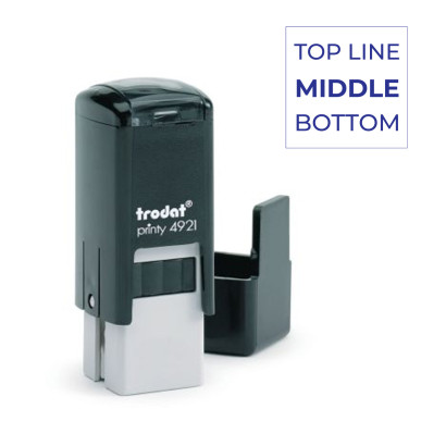 Trodat Printy 4921 Self-Inking Stamp – 1/2 x 1/2 inch